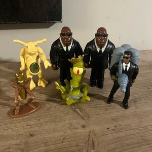 Alien and Agent Action Figure‎ Set